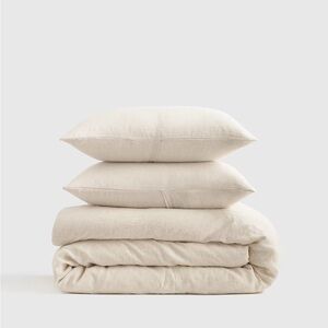 Quince European Linen Stripe Duvet Cover Set